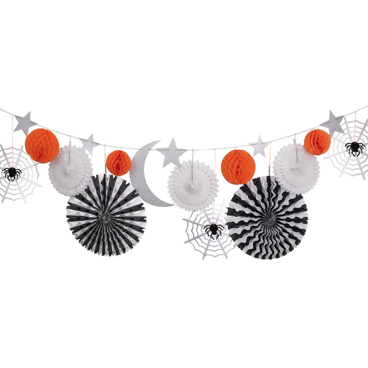 Meri Meri - MEM MEM PSDE - Honeycomb Shapes Halloween Decorations