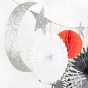 Meri Meri - MEM MEM PSDE - Honeycomb Shapes Halloween Decorations