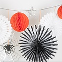 Meri Meri - MEM MEM PSDE - Honeycomb Shapes Halloween Decorations