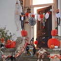 Meri Meri - MEM MEM PSDE - Honeycomb Shapes Halloween Decorations