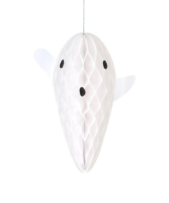 Meri Meri - MEM MEM PSDE - Honeycomb Ghosts Hanging Halloween Decorations