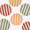 Meri Meri - MEM MEM PSPL - Fall Stripe Side Plates