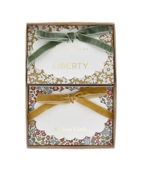 Meri Meri - MEM MEM PC - Liberty Fall with Velvet Bow Place Cards