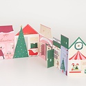 Meri Meri - MEM MEM AD - Christmas Street Concertina Paper Advent Calendar
