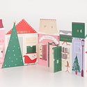 Meri Meri - MEM MEM AD - Christmas Street Concertina Paper Advent Calendar