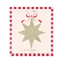 Meri Meri - MEM MEM PSDE - Gold Glitter Stars Hanging Decorations