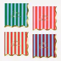 Meri Meri - MEM MEM PS - Striped Merry Christmas Small Napkins