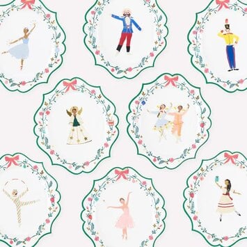 Meri Meri - MEM MEM PSPL - Nutcracker New York Balet Small Side Plates