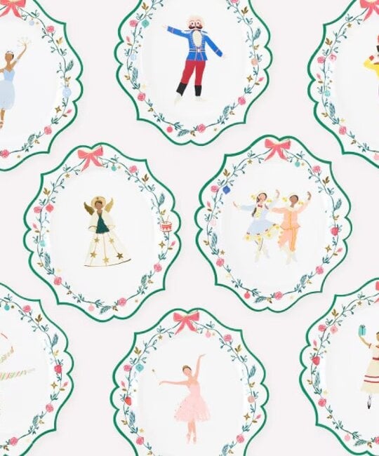 Meri Meri - MEM MEM PSPL - Nutcracker New York Balet Small Side Plates