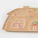 Meri Meri - MEM MEM PSPL - Gingerbread House Plates