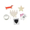 Meri Meri - MEM MEM PSHO - Striped Tinsel Tassel Crackers