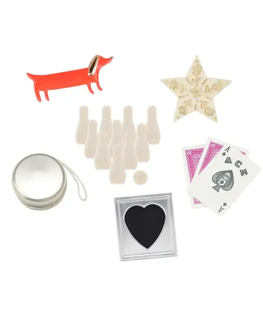Meri Meri - MEM MEM PSHO - Striped Tinsel Tassel Crackers
