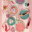 Meri Meri - MEM MEM PSHO - Striped Tinsel Tassel Crackers