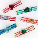 Meri Meri - MEM MEM PSHO - Striped Tinsel Tassel Crackers