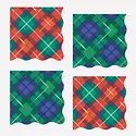 Meri Meri - MEM MEM PS - Tartan Plaid Mix Small Napkins
