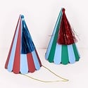 Meri Meri - MEM MEM PS - Fun Stripe Party Hats Mixed Styles