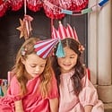 Meri Meri - MEM MEM PS - Fun Stripe Party Hats Mixed Styles