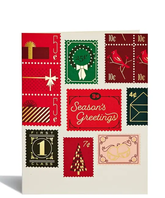 Snow and Graham - SG SG NSHO - Holiday Stamps Boxed Holiday Note Set