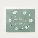 Our Heiday - OH OHGCBI0022 - Wishes Daisies Birthday Card
