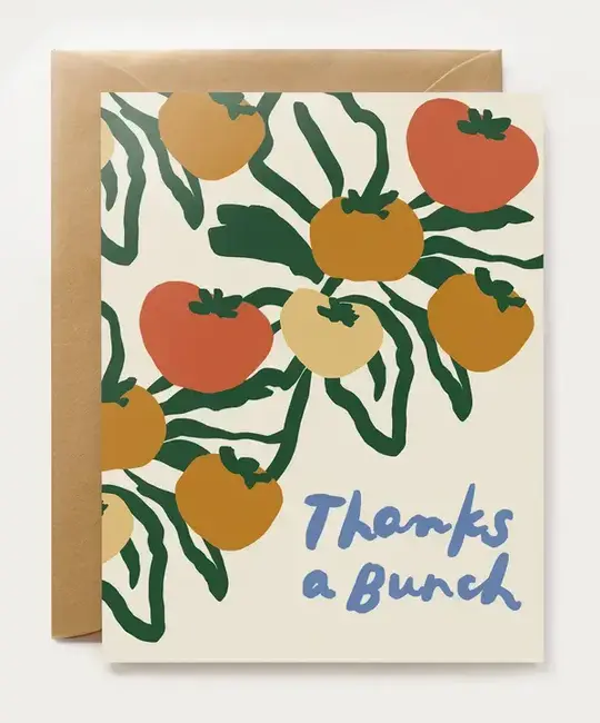 Our Heiday - OH OHGCTY0009 - Heirloom Thanks a Bunch Thank You Card