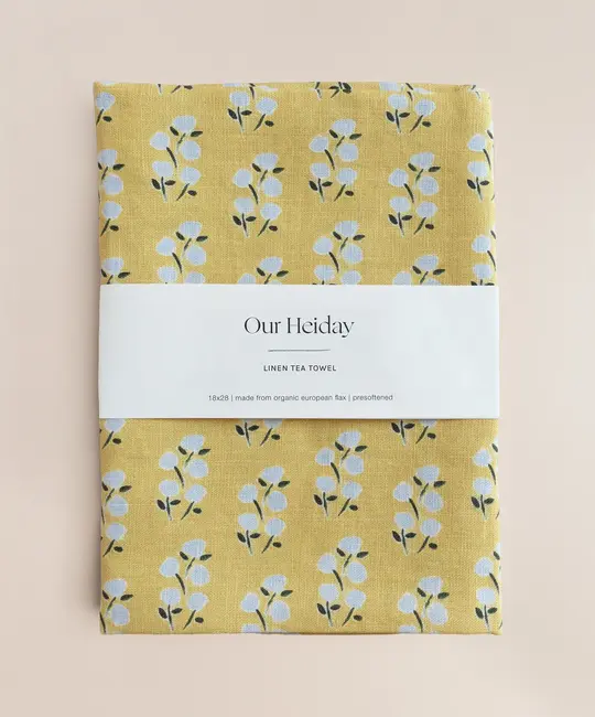Our Heiday - OH OH HGKL - Thistle Linen Tea Towel