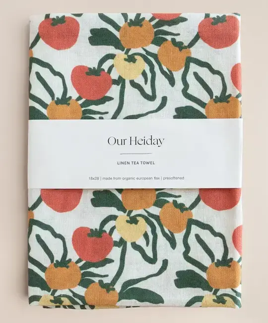 Our Heiday - OH OH HGKL - Heirloom Linen Tea Towel