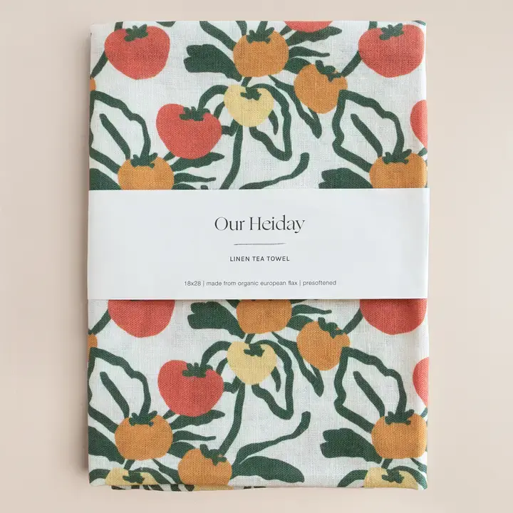 Our Heiday - OH OH HGKL - Heirloom Linen Tea Towel