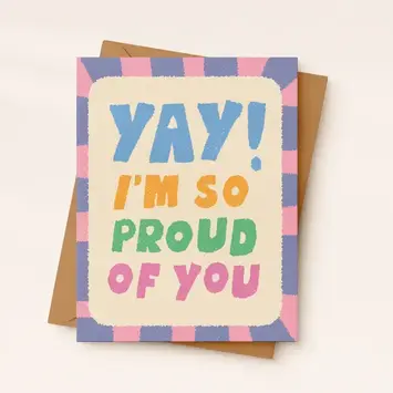 Daydream Prints - DP DPGCCO0006 - Proud of You Card