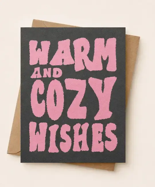 Daydream Prints - DP DPGCHO0003 - Warm and Cozy Wishes Holiday Card