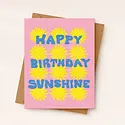 Daydream Prints - DP DPGCBI0028 - Sunshine Birthday Card
