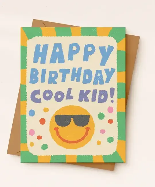Daydream Prints - DP DPGCBI0029 - Cool Kid Birthday Card