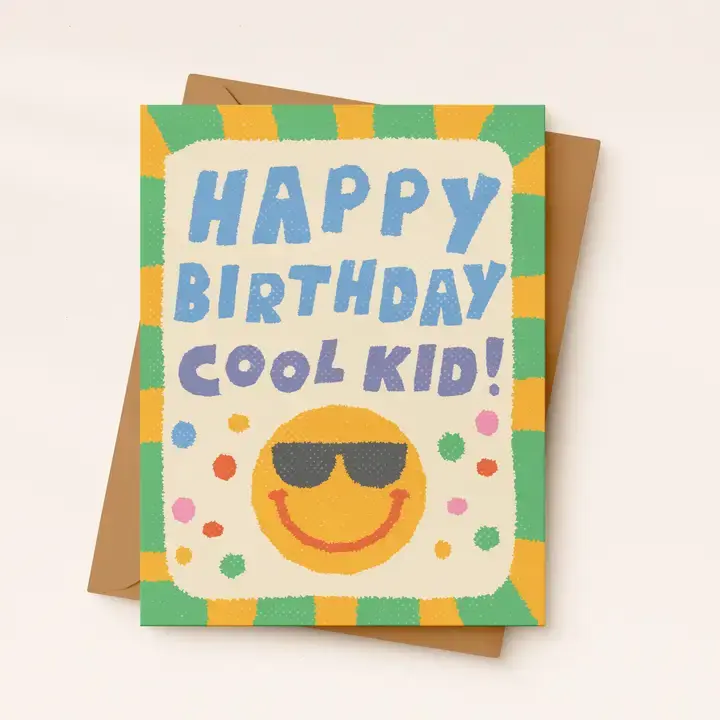 Daydream Prints - DP DPGCBI0029 - Cool Kid Birthday Card