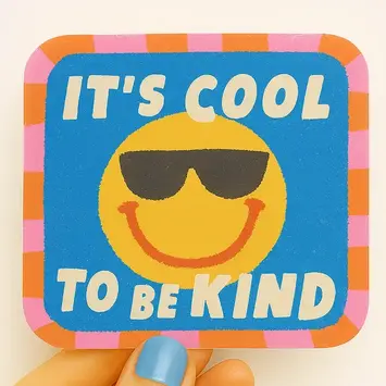 Daydream Prints - DP DP ST - Kindness Smiley Sticker