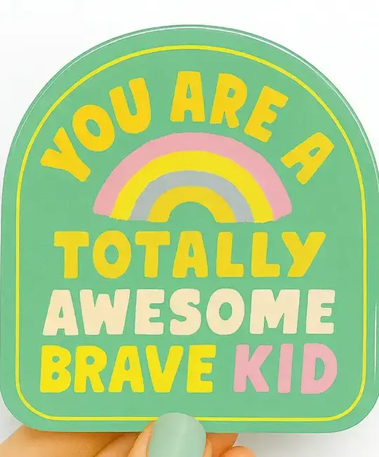 Daydream Prints - DP DP ST - Awesome Brave Kid Sticker