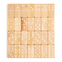 One Canoe Two Letterpress - OC OC GPGA - Scandinavian Floral Wooden Domino Game Set