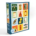 One Canoe Two Letterpress - OC OC GP - Campfire stories 1000 Piece Jigsaw Puzzle