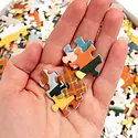 One Canoe Two Letterpress - OC OC GP - Campfire stories 1000 Piece Jigsaw Puzzle