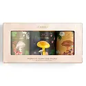 One Canoe Two Letterpress - OC OC GP - Midnight Flora & Fauna 100 Piece Shaped Jigsaw Puzzle Set of 3