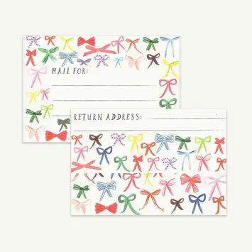 Mr. Boddington's Studio - MB MB STA - Bow Tri-Fold Stationery Set