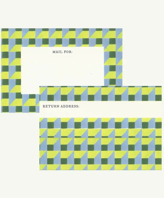 Mr. Boddington's Studio - MB MB STA - Hux Tri-Fold Stationery Set