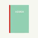 Mr. Boddington's Studio - MB MB AGUD - Undated 17-Month Agenda, Pistachio Green Monthly Planner