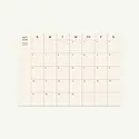 Mr. Boddington's Studio - MB MB AG17 - 2027 17-Month Agenda, Aubergine Monthly Planner