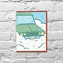 Bench Pressed - BP BPGCHO0005 - Snowy Card Holiday Card