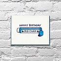 Bench Pressed - BP BPGCBI0017 - Old Chap Chapstick Birthday Card