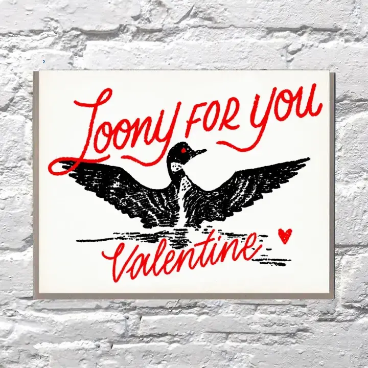 Bench Pressed - BP BPGCVD0004 - Loony For You Valentine's Day card