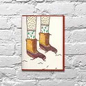Bench Pressed - BP BPGCHO0002 - Boots Seasons Greetings Holiday Card