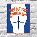 Bench Pressed - BP BPGCBI0025 - Birthday Suit Card
