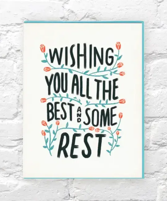Bench Pressed - BP BPGCMI0011 - Best and Rest Card