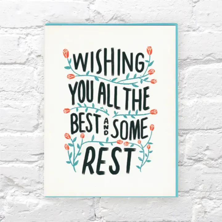 Bench Pressed - BP BPGCMI0011 - Best and Rest Card