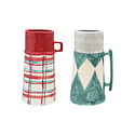 Creative Co-Op - CCO CCO HGDE -  Vintage Thermos Shaped Stoneware Container Vase (Assorted)